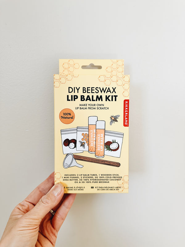 DIY Beewax Lip Balm Kit - Andnest.com