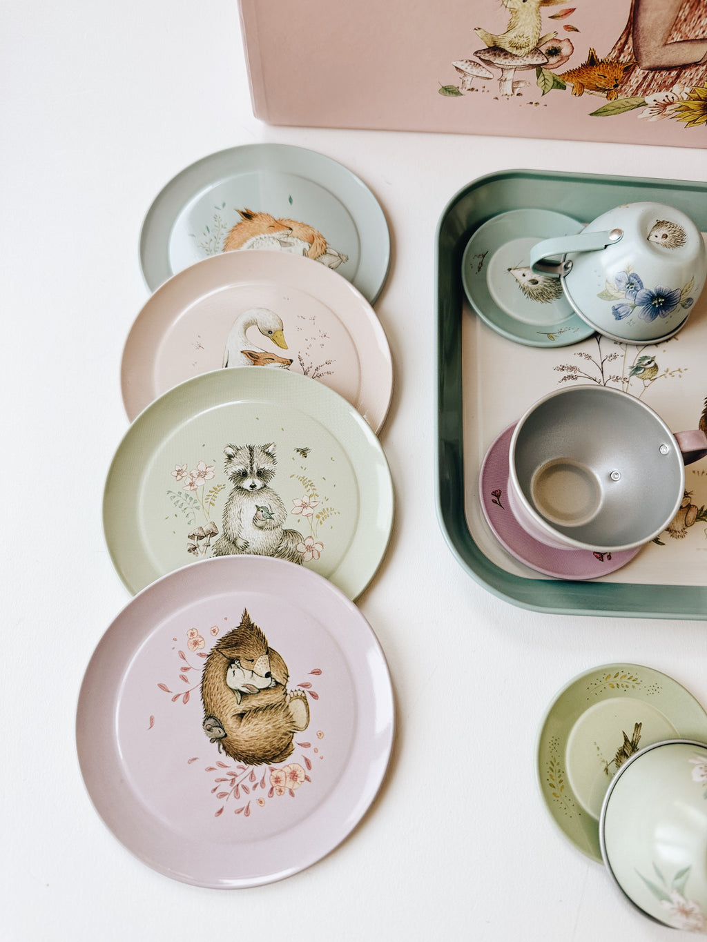 Moulin Roty Les Rosalies Tea Set - Andnest.com