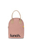 Fluf Organic Cotton Lunch Bag - Mauve - Andnest.com