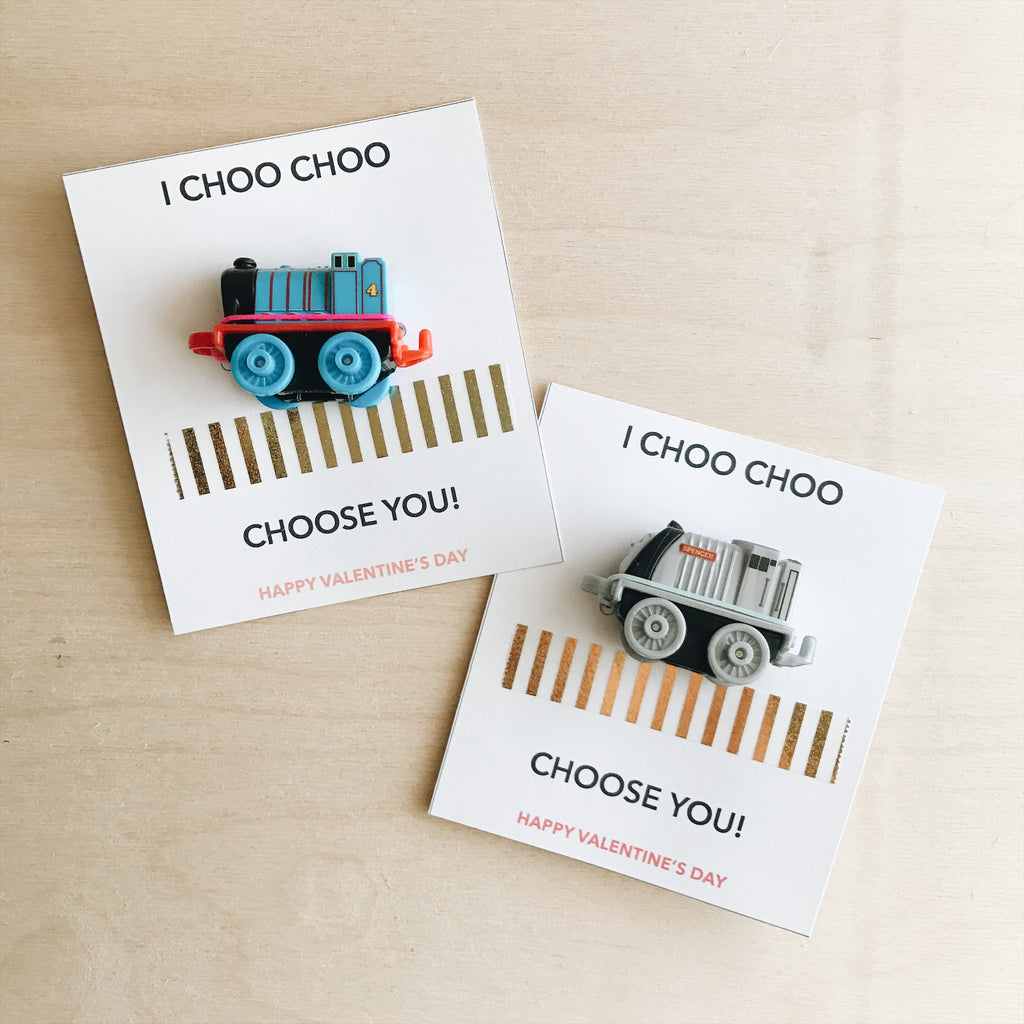 "I CHOO CHOO CHOOSE YOU" Free Printable Card