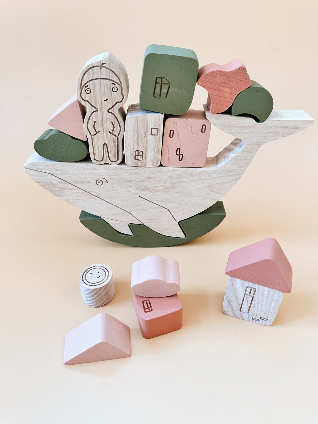 Babai Wooden Balance Game - Stories From The Sea - Andnest.com