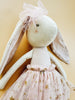 Alimrose Linen Bronte Bunny Pale Pink - Andnest.com