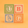 Uncle Goose Classic Wooden ABC Blocks - Andnest.com