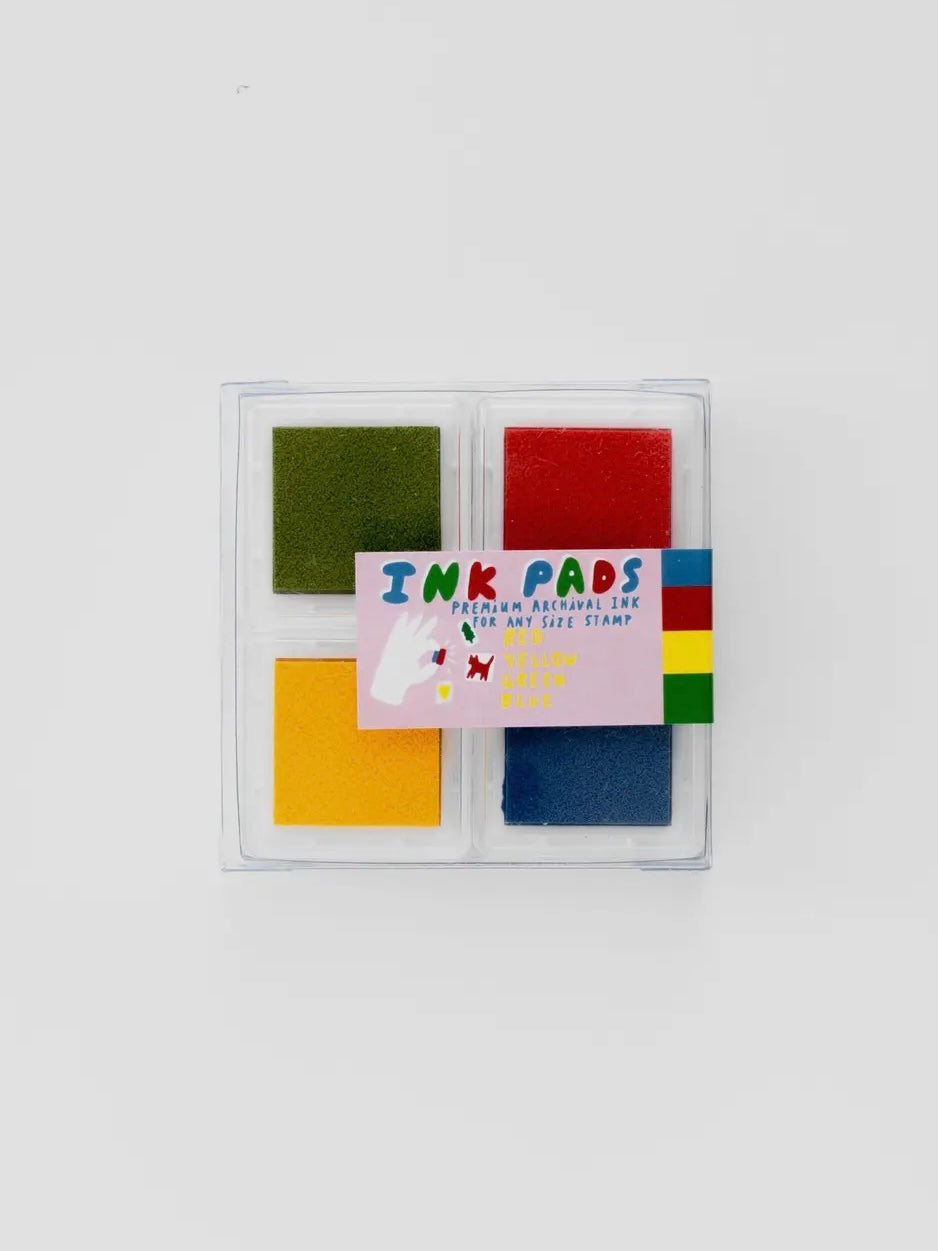 Chroma Ink Pad - Neon, Gold/Silver or Red/Yellow/Green - Andnest.com