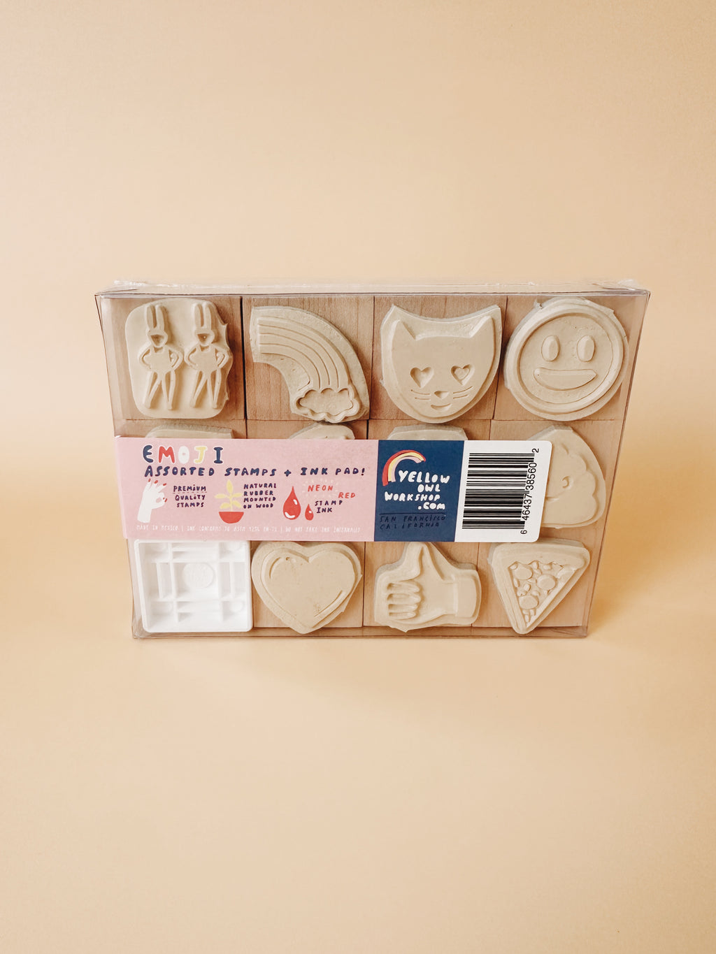 Emoji Wooden Stamp Kit - Andnest.com
