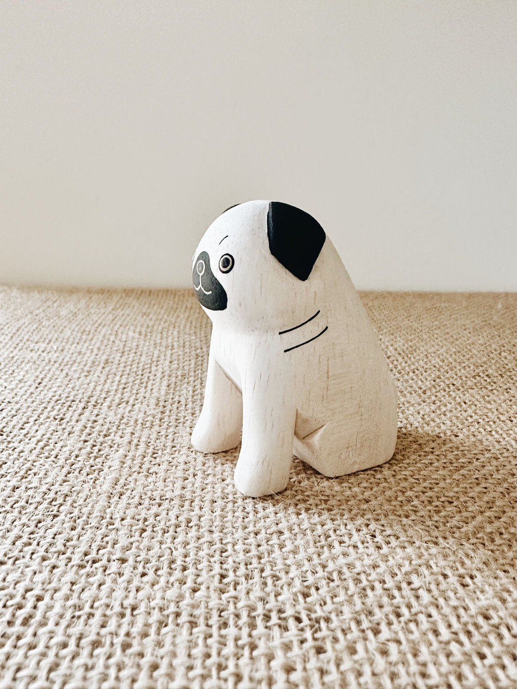 Wooden Animals - Pug - Andnest.com