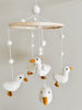 Handmade Wool Felt Mobile - Ducklings - Andnest.com