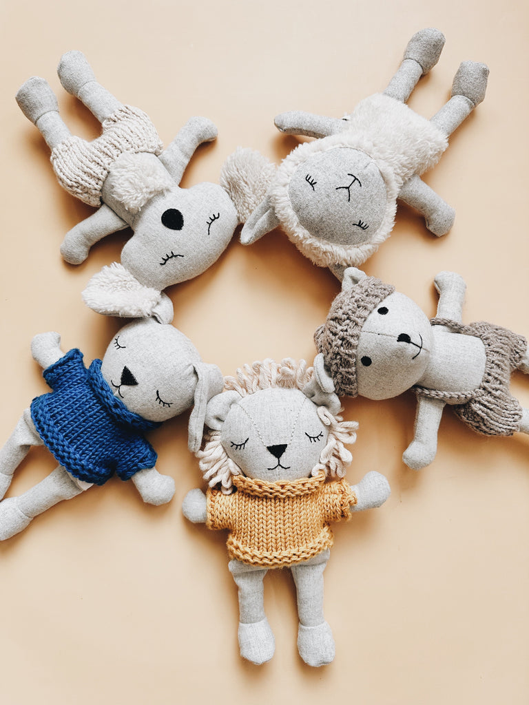 Wool Plush Animals - Gladys Sheep - Andnest.com