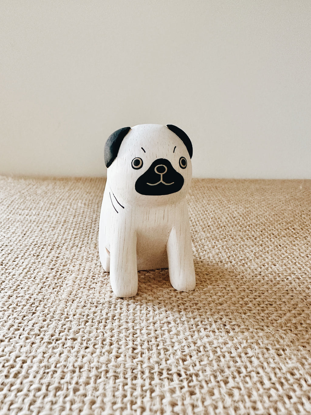 Wooden Animals - Pug - Andnest.com