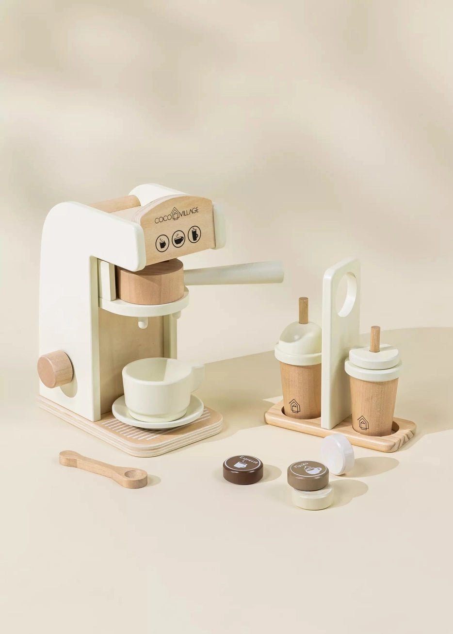 Wooden Coffee Maker Set - Andnest.com