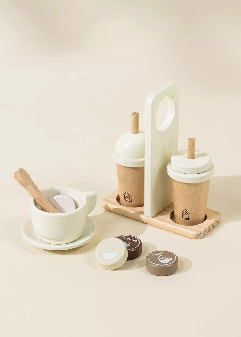 Wooden Coffee Maker Set - Andnest.com