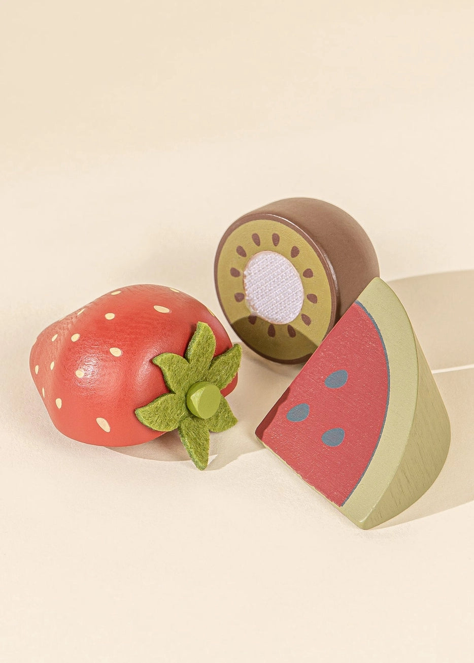Wooden Fruit Playset - Andnest.com