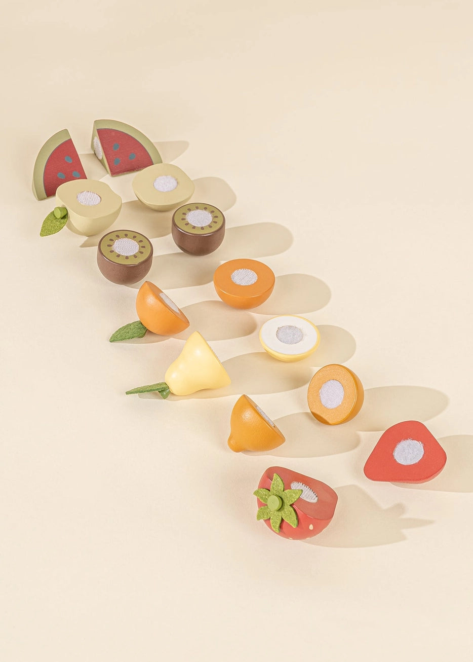 Wooden Fruit Playset - Andnest.com