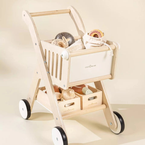 Wooden Shopping Cart - Andnest.com