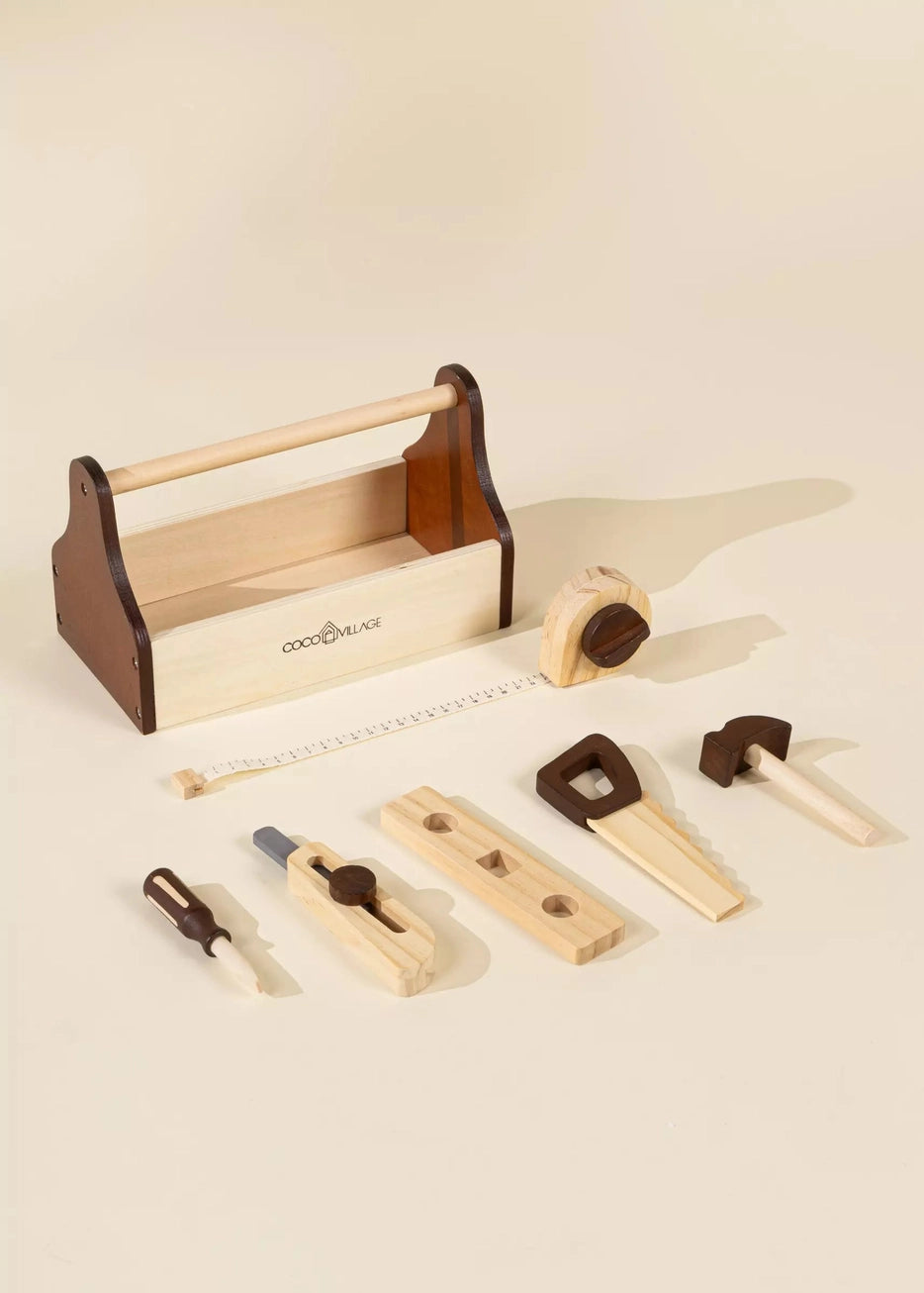 Wooden Tool Playset - Andnest.com