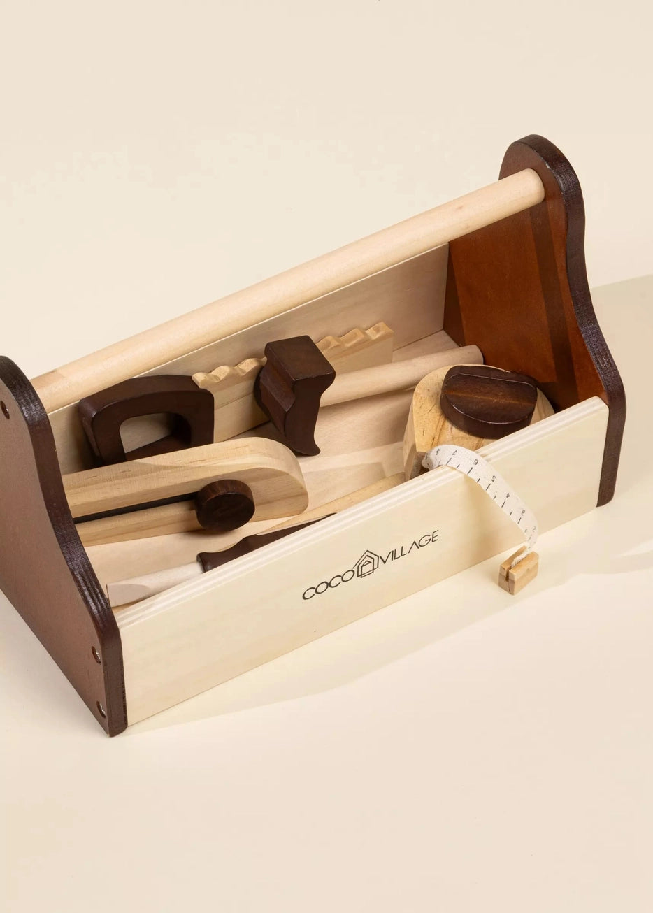 Wooden Tool Playset - Andnest.com