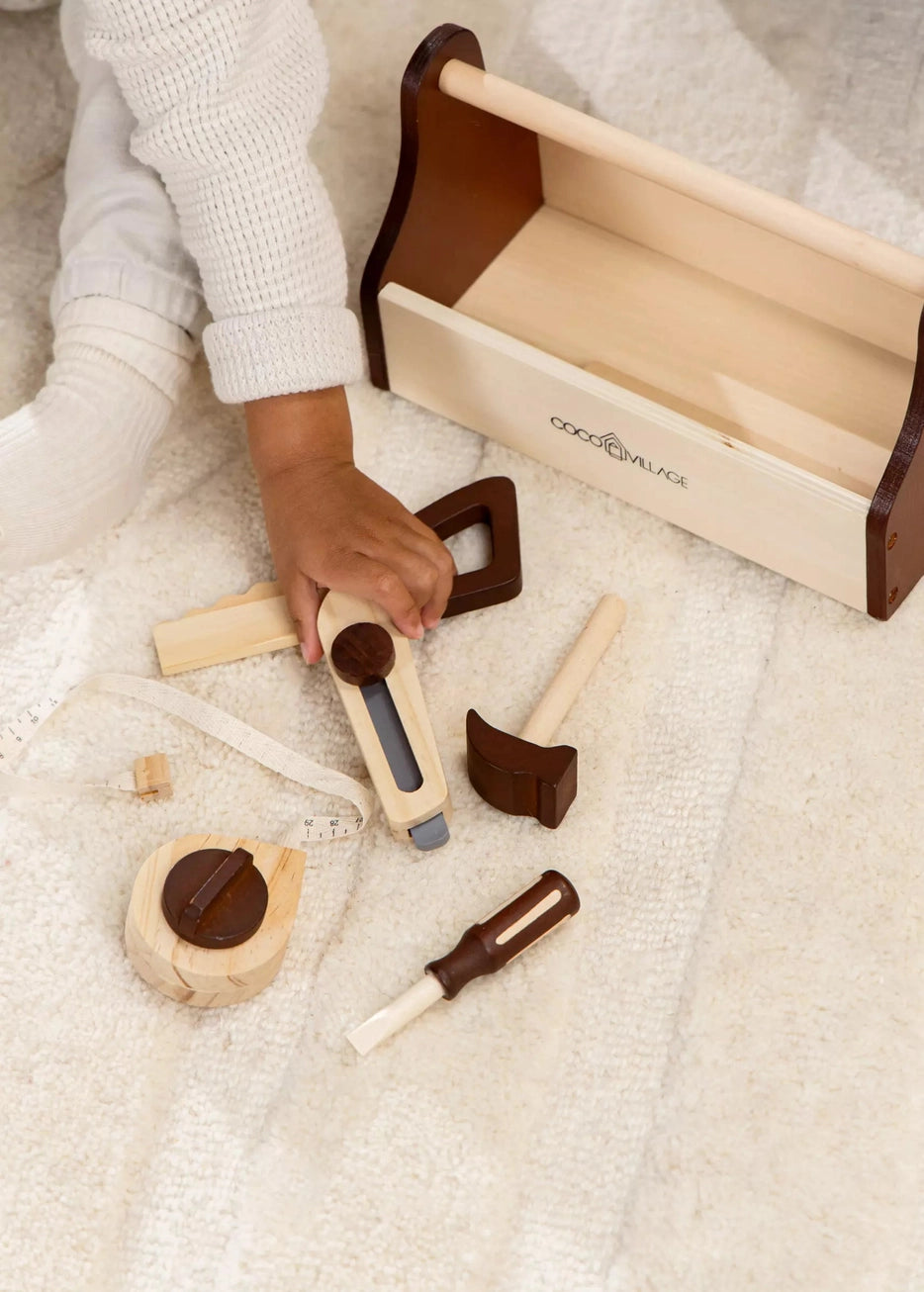 Wooden Tool Playset - Andnest.com
