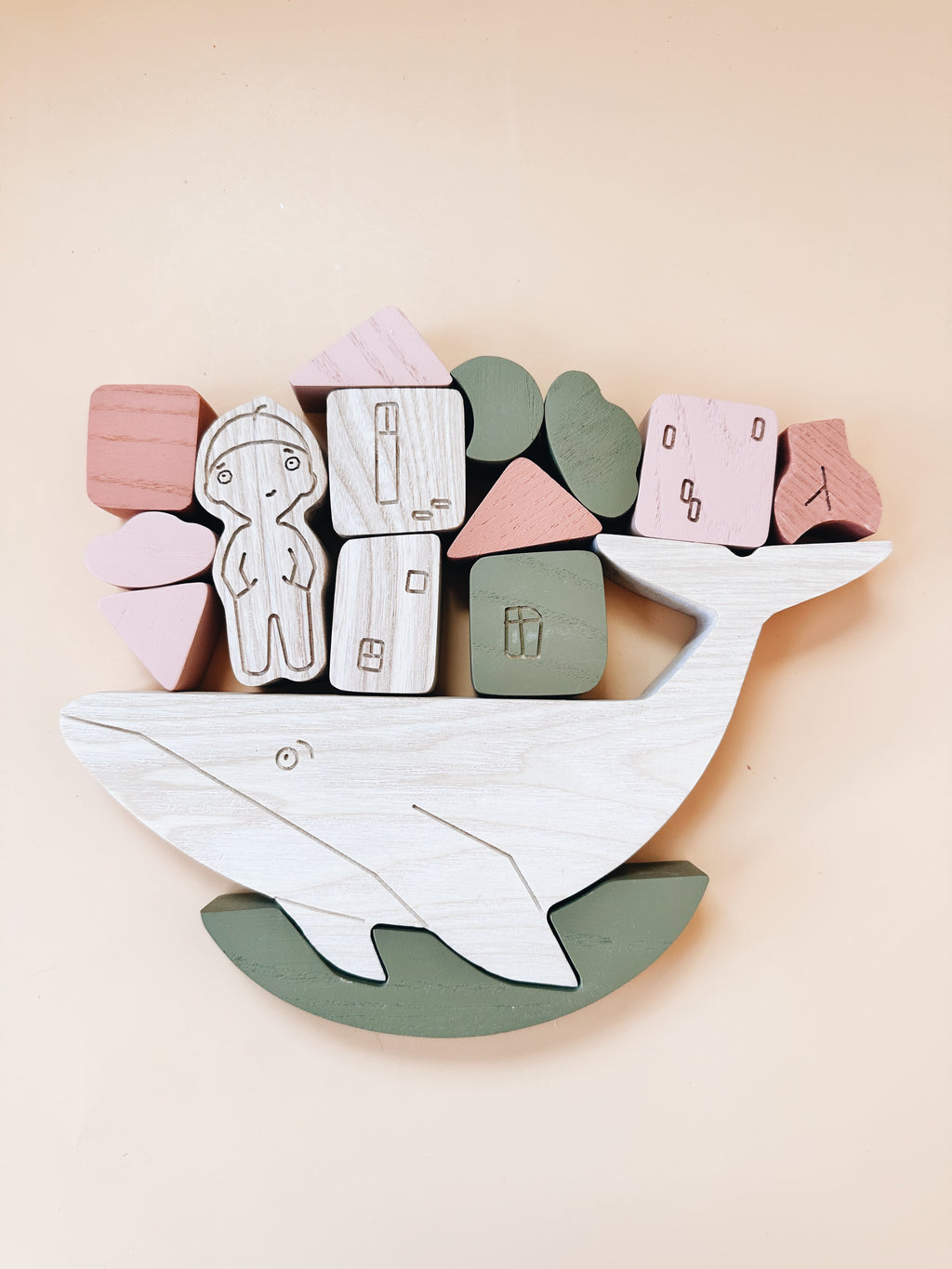 Babai Wooden Balance Game - Stories From The Sea - Andnest.com