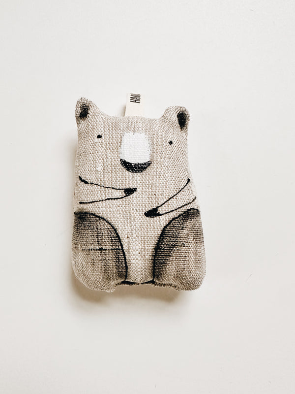 Handmade Linen Ornament - Bear - Andnest.com