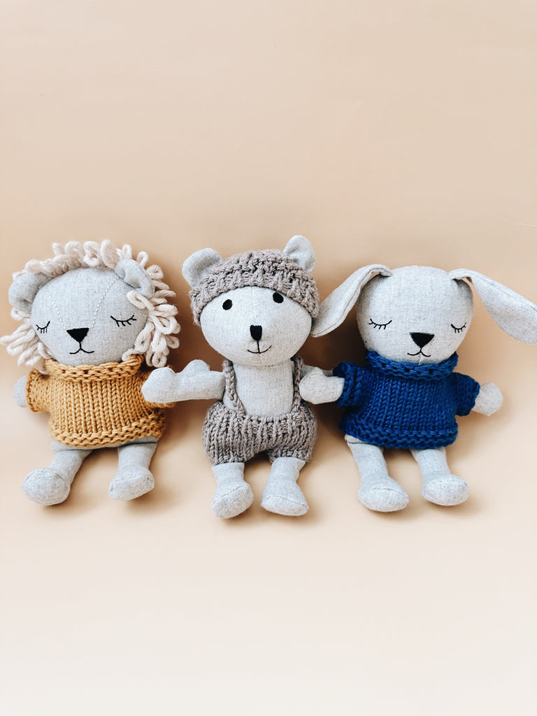 Wool Plush Animals - Albert Dog - Andnest.com