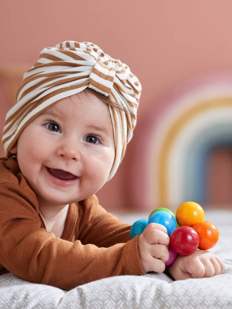 Rainbow Wooden Grasping Toy - Andnest.com
