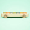 Uncle Goose Classic Wooden ABC Blocks with Wagon - Andnest.com