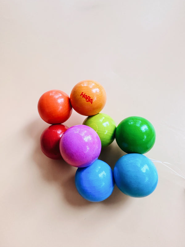 Rainbow Wooden Grasping Toy - Andnest.com