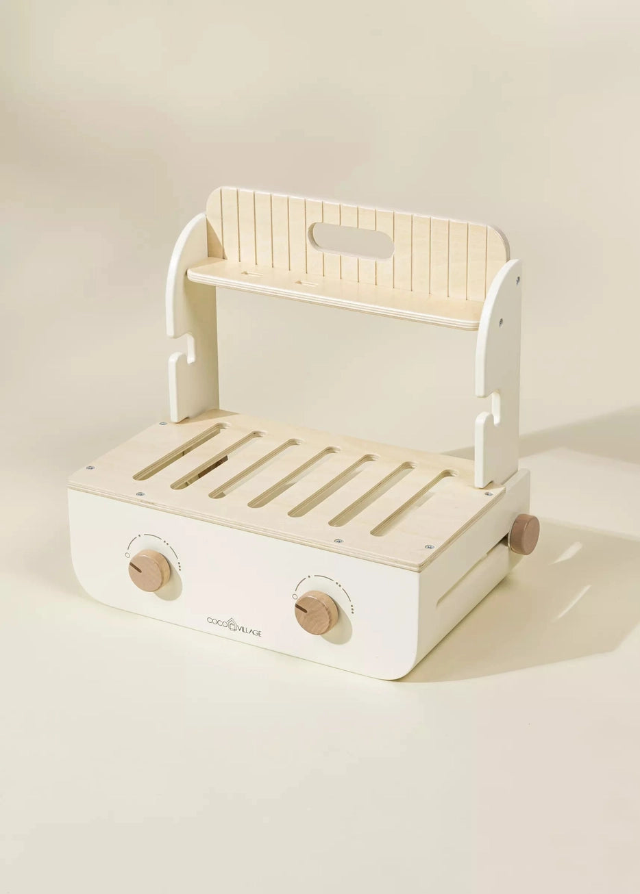 Wooden Barbecue Playset and Accessories - Andnest.com