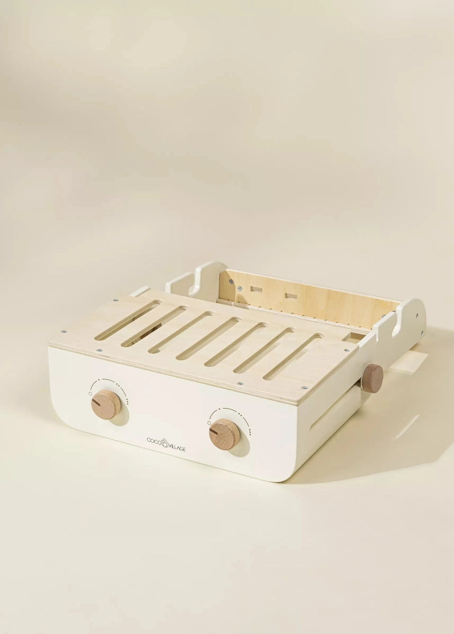 Wooden Barbecue Playset and Accessories - Andnest.com