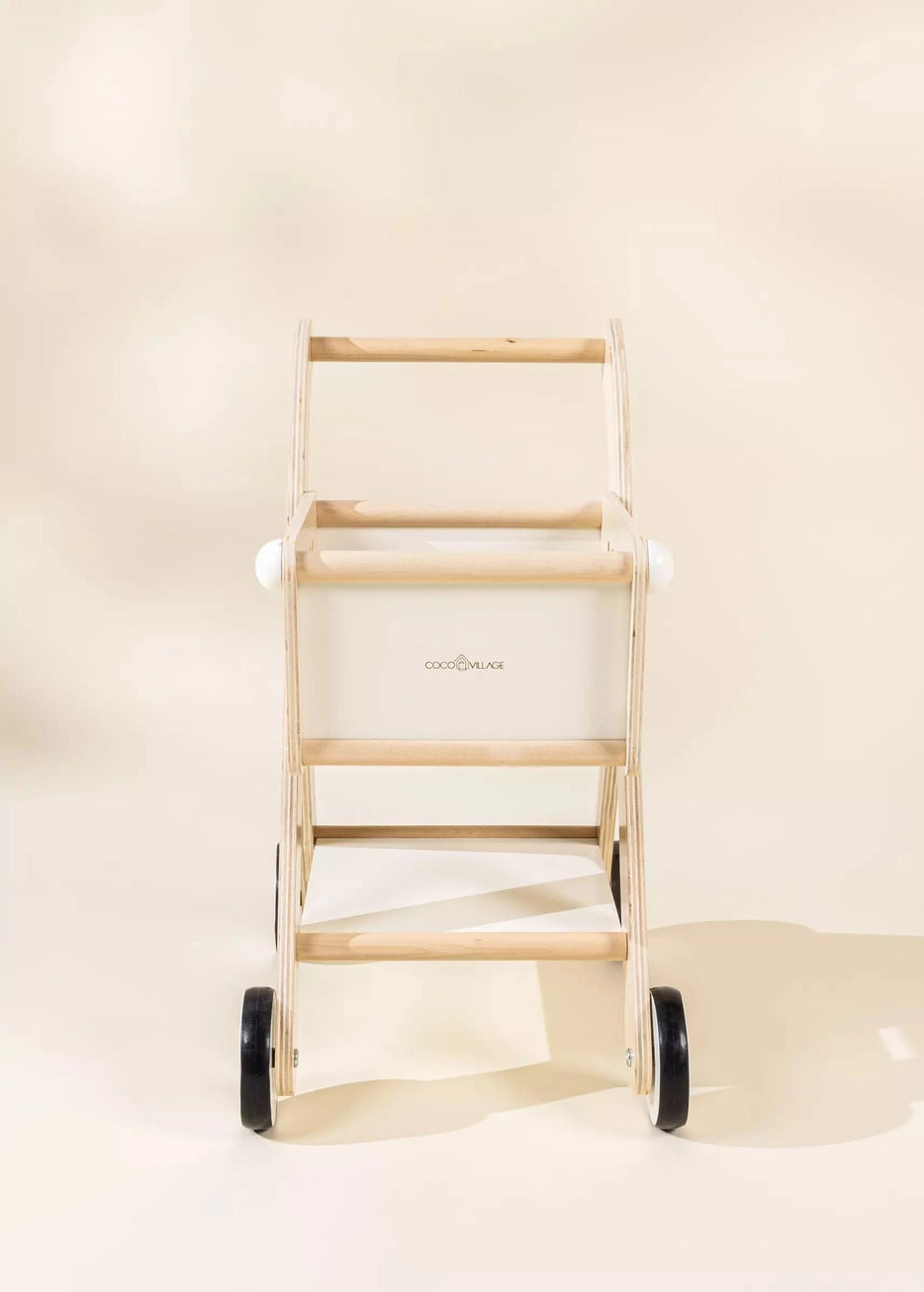 Wooden Shopping Cart - Andnest.com
