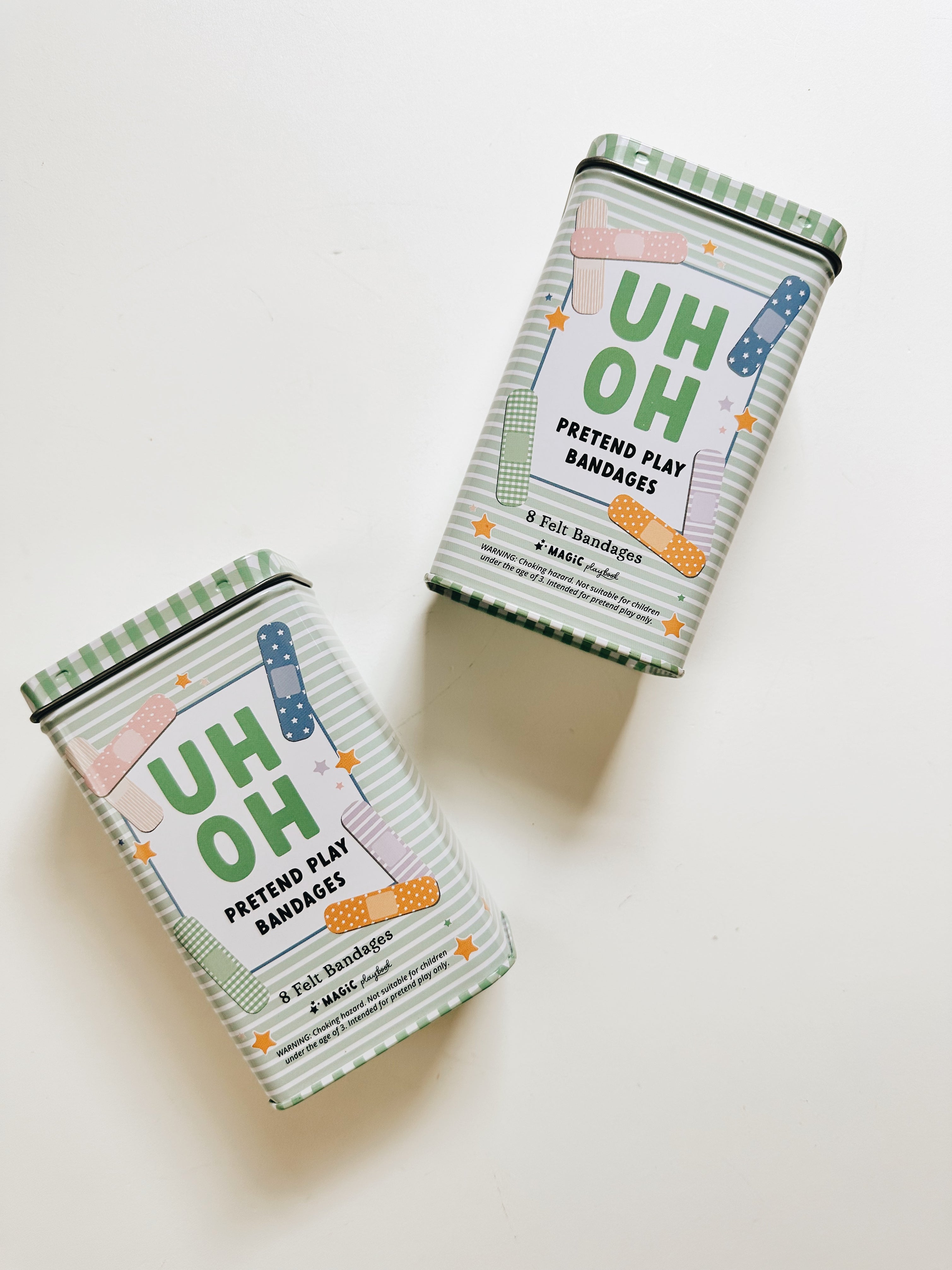Pretend Play Bandages & Bandaid Tin Andnest