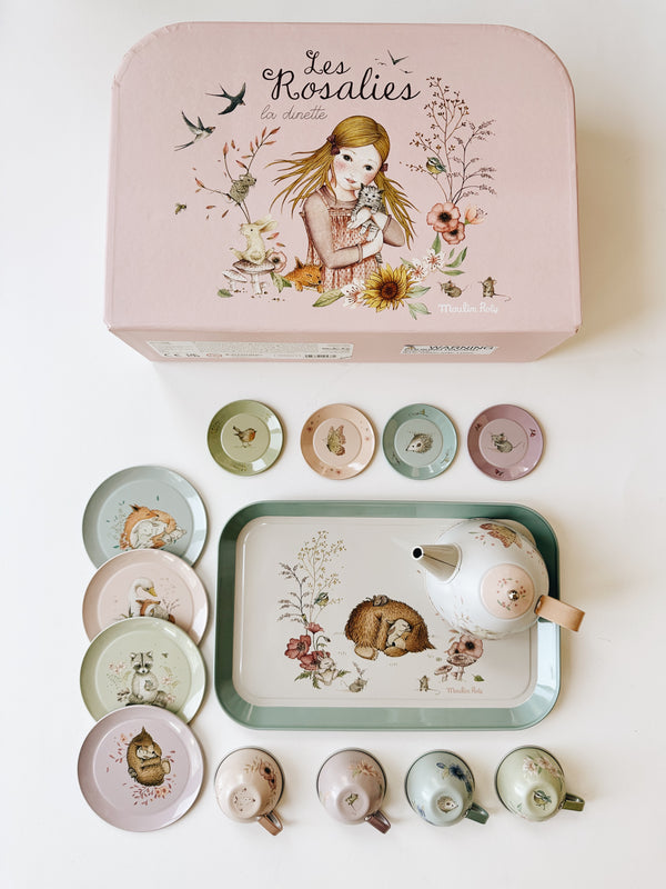 Moulin Roty Les Rosalies Tea Set - Andnest.com