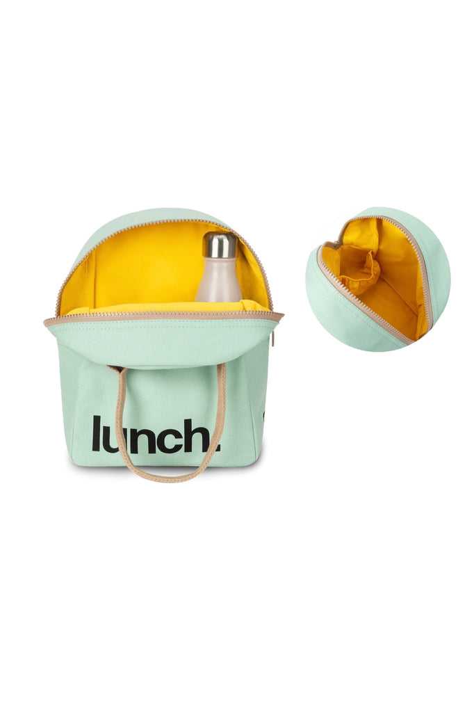 Fluf Organic Cotton Lunch Bag - Mint - Andnest.com