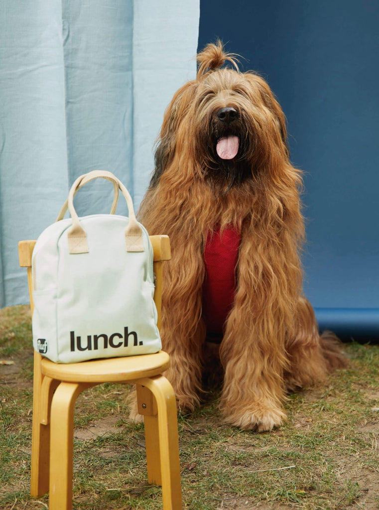 Fluf Organic Cotton Lunch Bag - Mint - Andnest.com