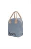 Fluf Organic Cotton Lunch Bag - Blue - Andnest.com