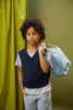 Fluf Organic Cotton Lunch Bag - Blue - Andnest.com