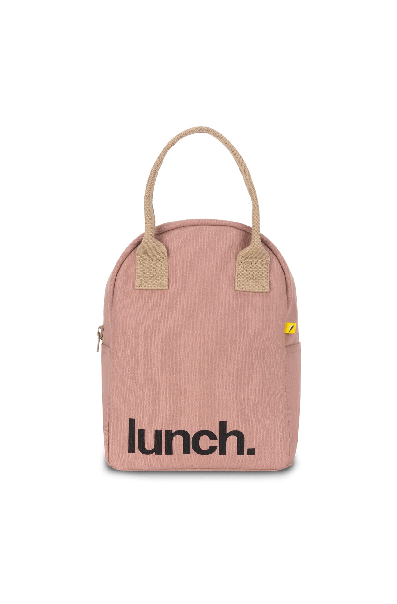 Fluf Organic Cotton Lunch Bag Mauve Andnest