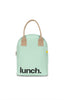 Fluf Organic Cotton Lunch Bag - Mint - Andnest.com