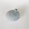 Modern Textured Vase - Blue - Andnest.com