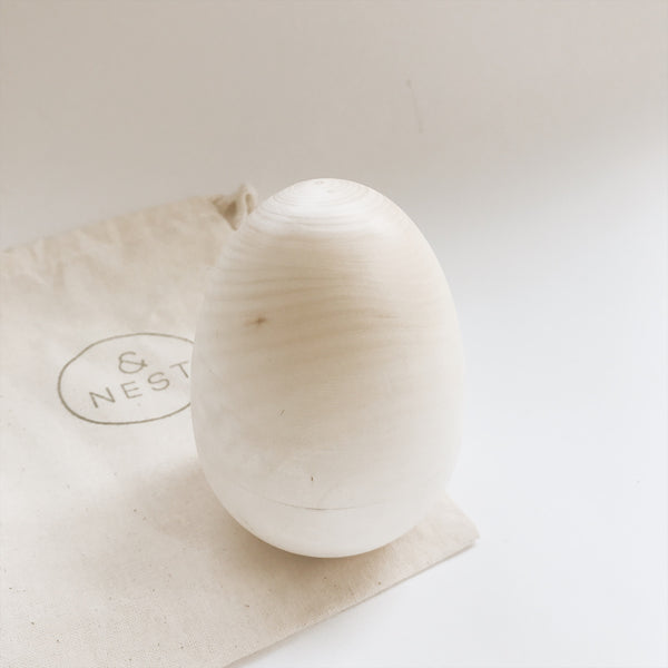 Wooden Musical Wobble Egg - Andnest.com