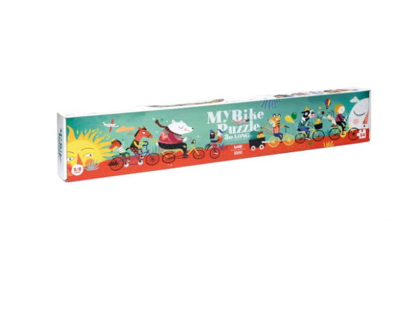 My Bike Puzzle - An almost 10 ft Long Puzzle (54 pieces) - Andnest.com