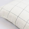 Organic Cotton Grid Euro Sham 26" - Andnest.com