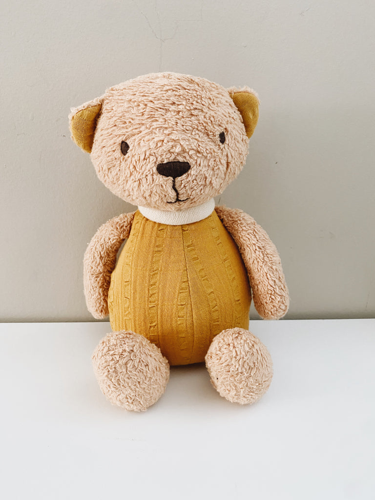 Organic Baby Plush Toy - Bunny, Bear, Mouse - Andnest.com