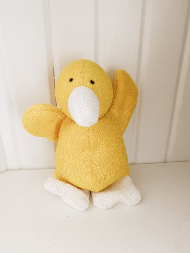 Organic Cotton Rattles - Duckling - Andnest.com