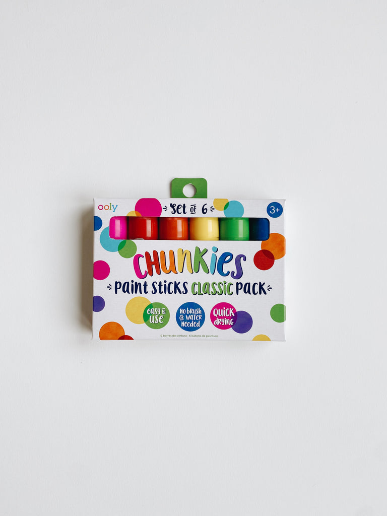 Chunkies Paint Sticks - classic pack - set of 6 - Andnest.com