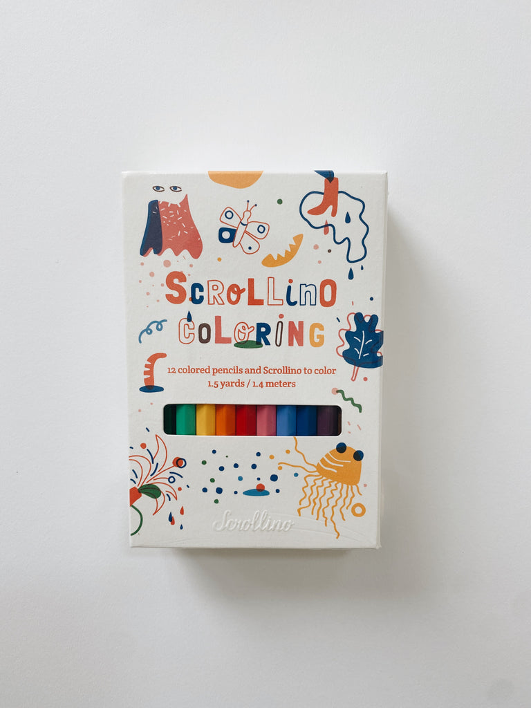 Scrollino Coloring - A Revolutionary Rewinding Coloring Book - Andnest.com