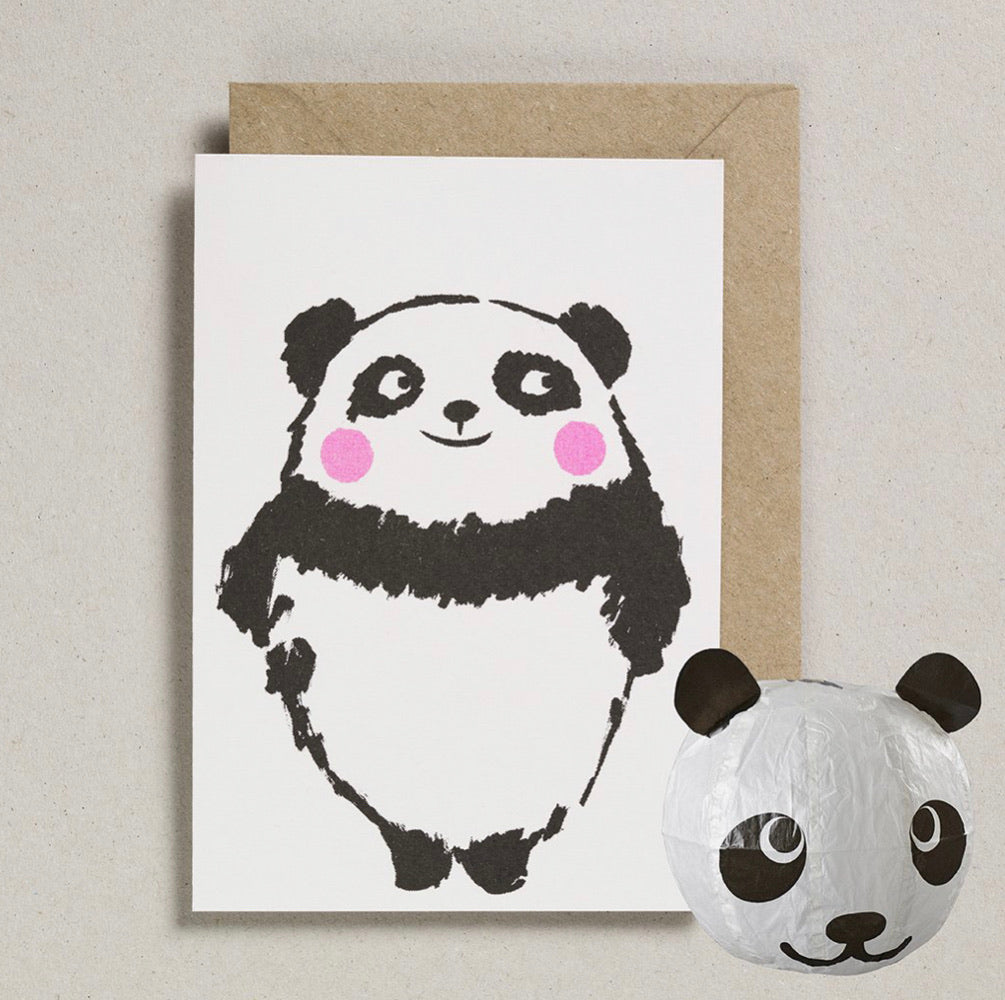 Japanese Paper Balloon Card - Elephant, Monkey, Panda, Tiger, Or Whale - Andnest.com