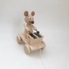 Wooden Xylophone Mouse Pull-Along - Andnest.com