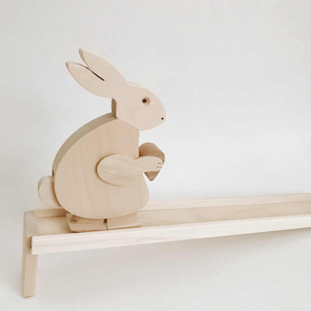 Wooden Walking Bunny Toy - Andnest.com