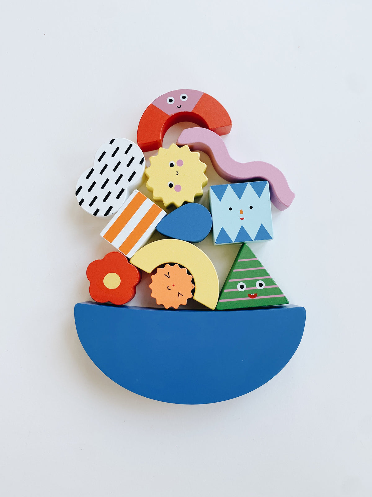 Wooden Balance Game - Teeter Totter Shapes– Andnest